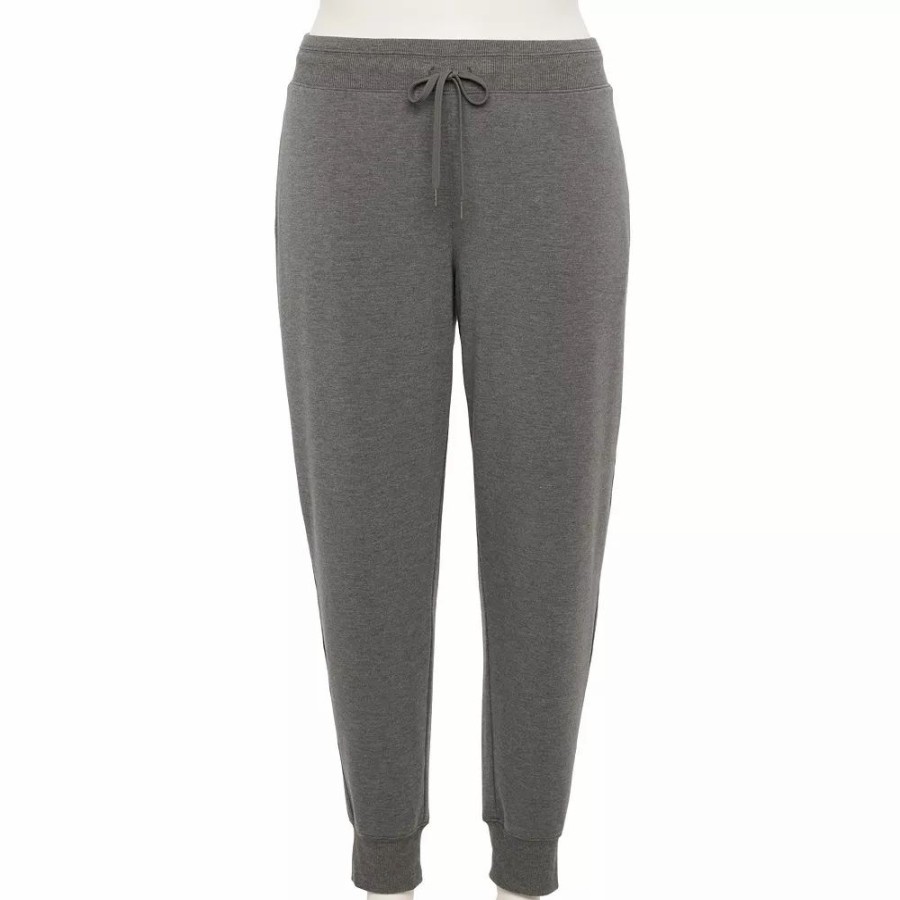 Clothing * | Plus Size Tek Gear French Terry Joggers