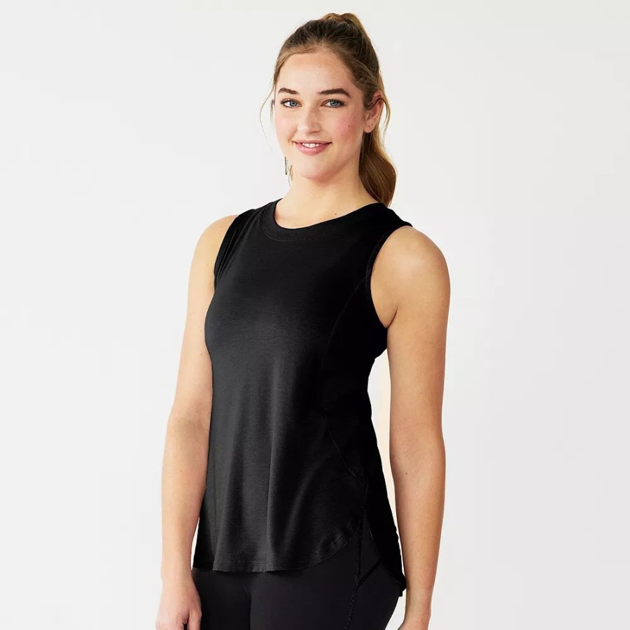 Clothing * | Women'S Tek Gear Easy High-Low Tank