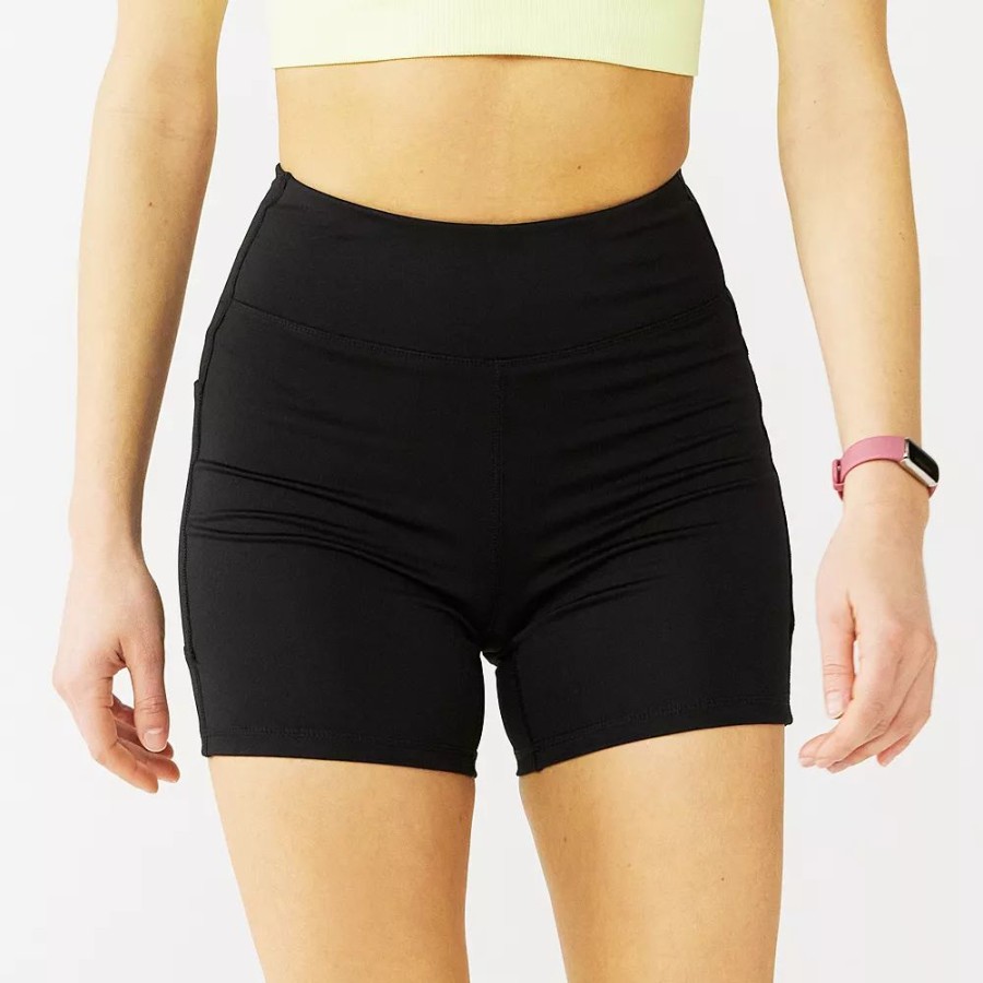 Clothing * | Women'S Tek Gear Core 5-In. High-Waisted Bike Shorts