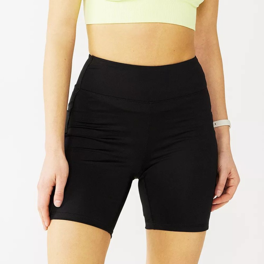 Clothing * | Women'S Tek Gear Core High-Waisted Bike Shorts