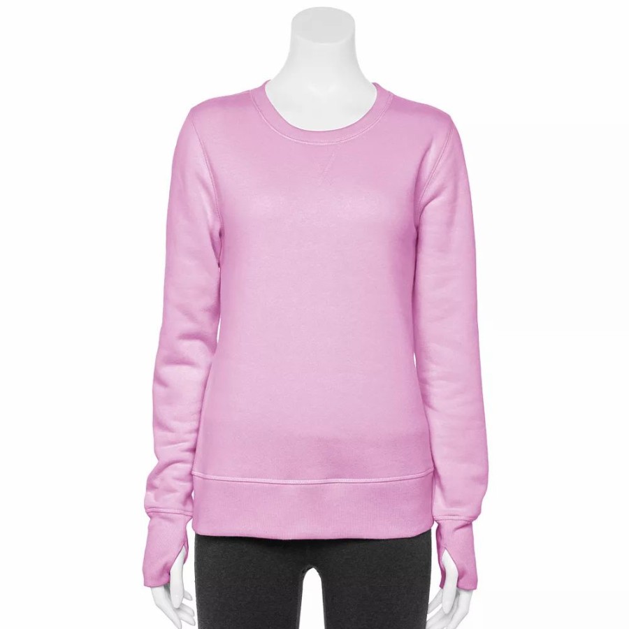 Clothing * | Women'S Tek Gear Ultrasoft Fleece Sweatshirt