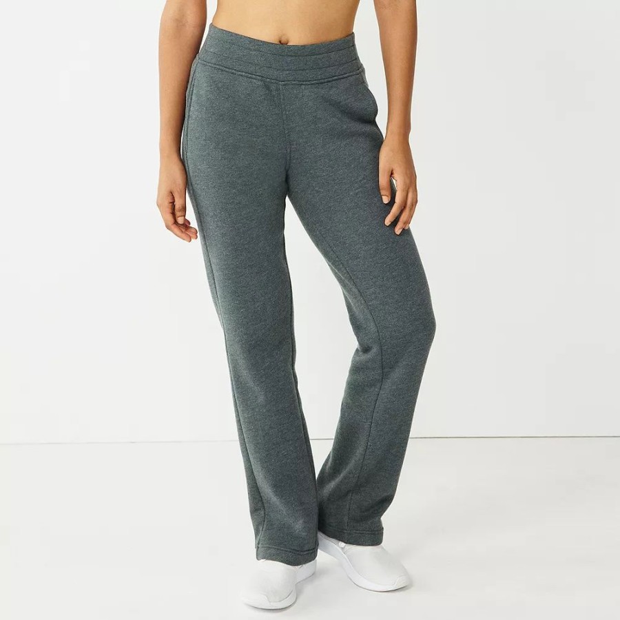 Clothing * | Women'S Tek Gear Ultrasoft Fleece Straight-Leg Pants