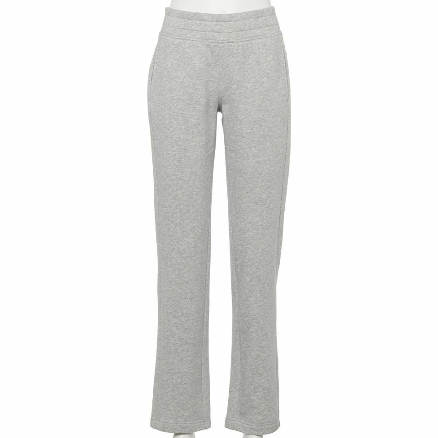 Clothing * | Women'S Tek Gear Ultrasoft Fleece Straight-Leg Pants