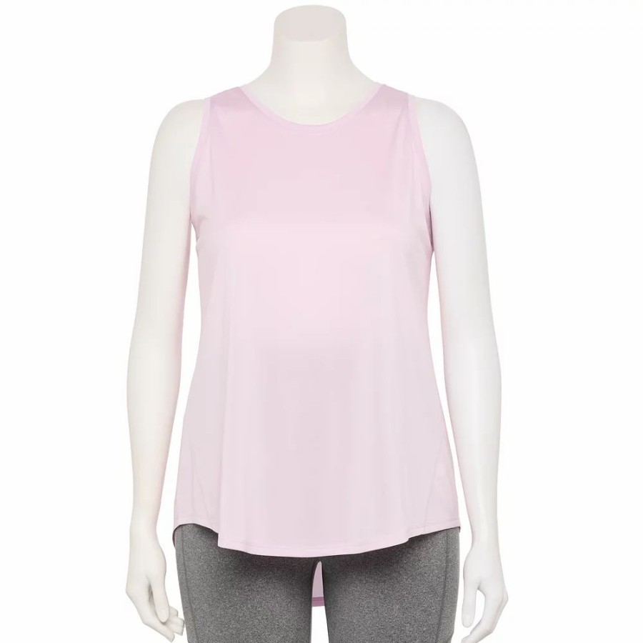 Clothing * | Plus Size Tek Gear Performance Core Tank