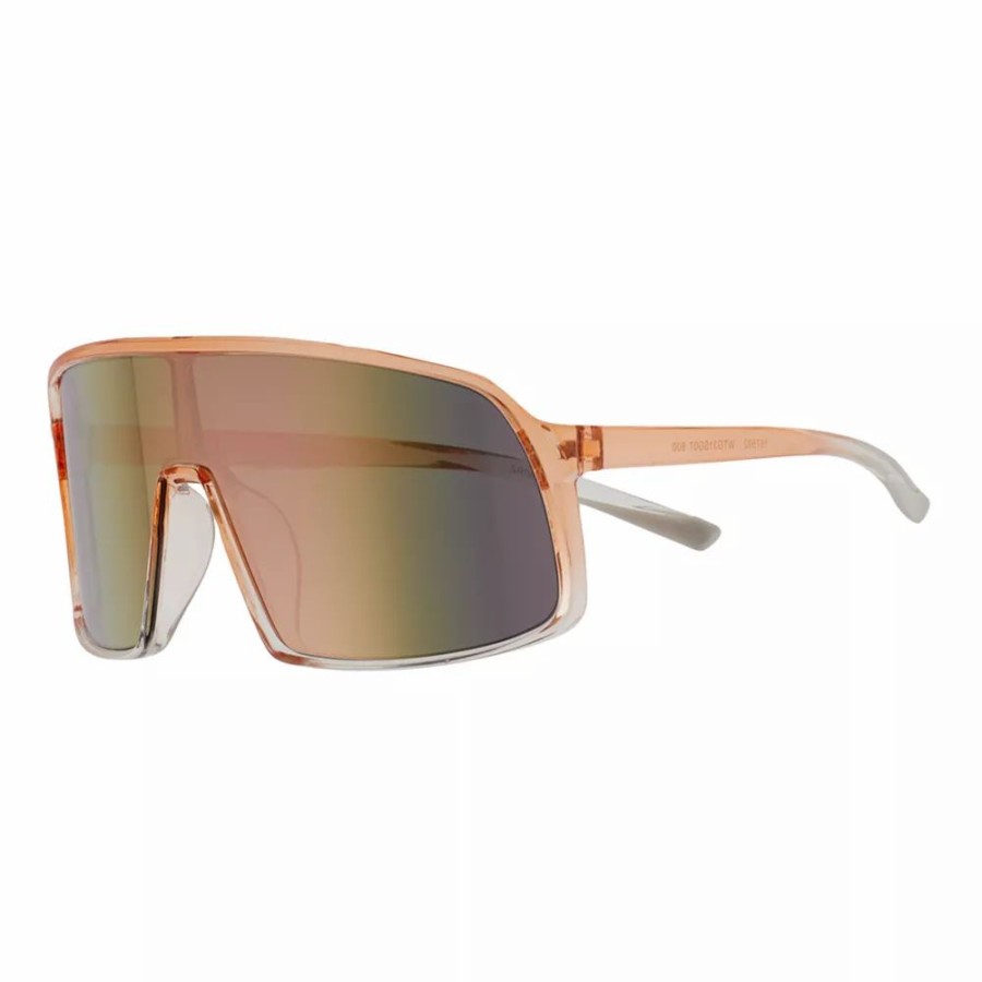 Accessories * | Women'S Tek Gear 70Mm Shield Pastel Wrap Mirrored Sunglasses