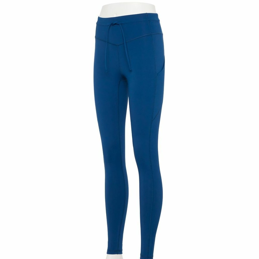 Clothing * | Women'S Tek Gear Ultrastretch Tie-Waist Leggings