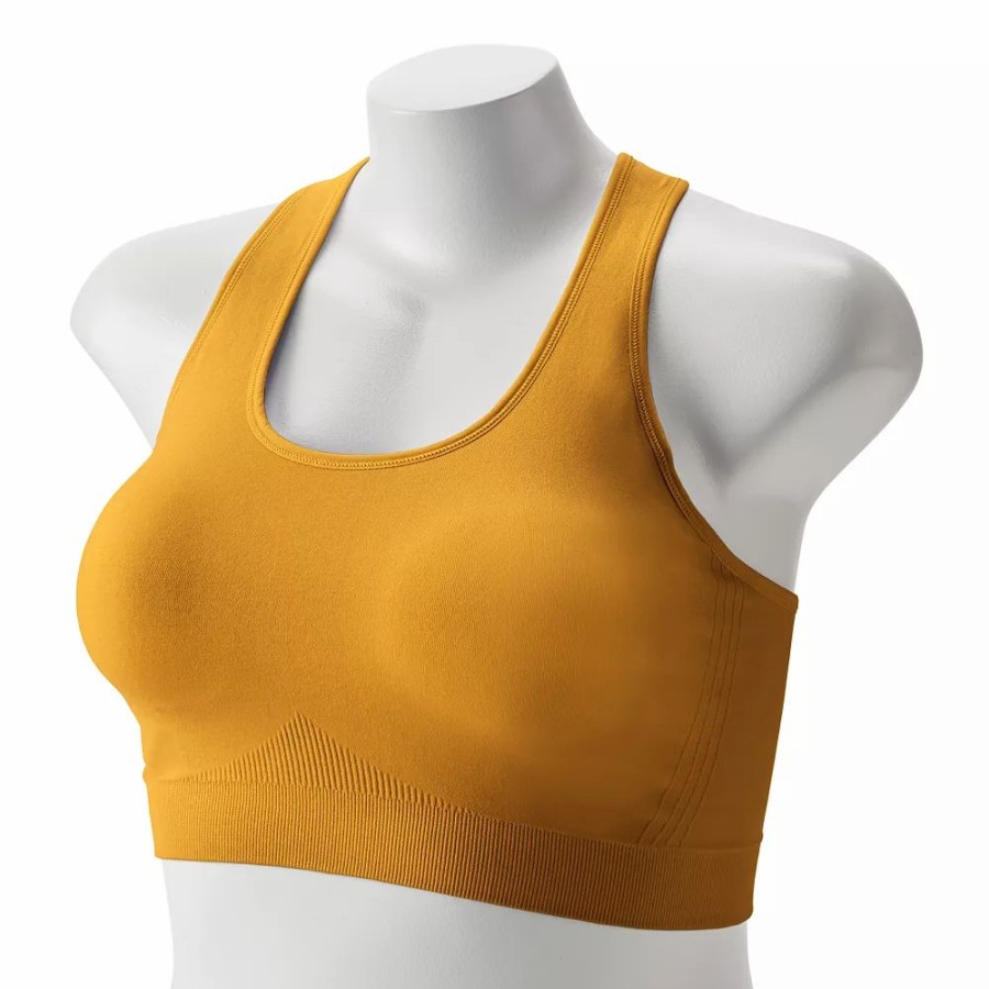 Clothing * | Plus Size Tek Gear Seamless Low-Impact Sports Bra