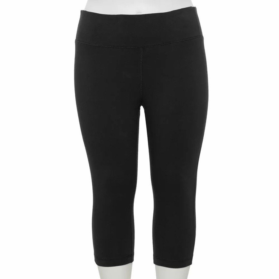 Clothing * | Women'S Tek Gear High-Waisted Skimmer Capri Leggings