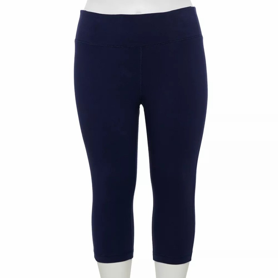 Clothing * | Women'S Tek Gear High-Waisted Skimmer Capri Leggings