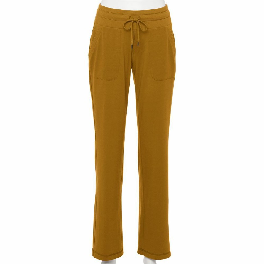 Clothing * | Women'S Tek Gear Essential Straight-Leg Pants Sierra Valley