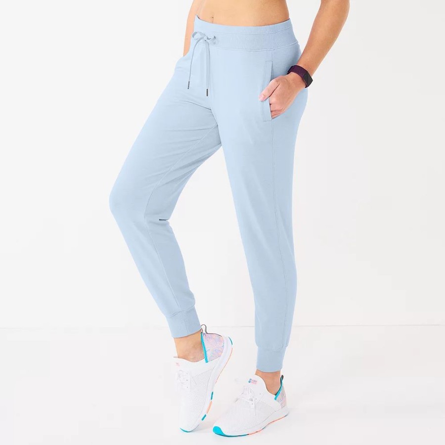 Clothing * | Women'S Tek Gear French Terry Joggers