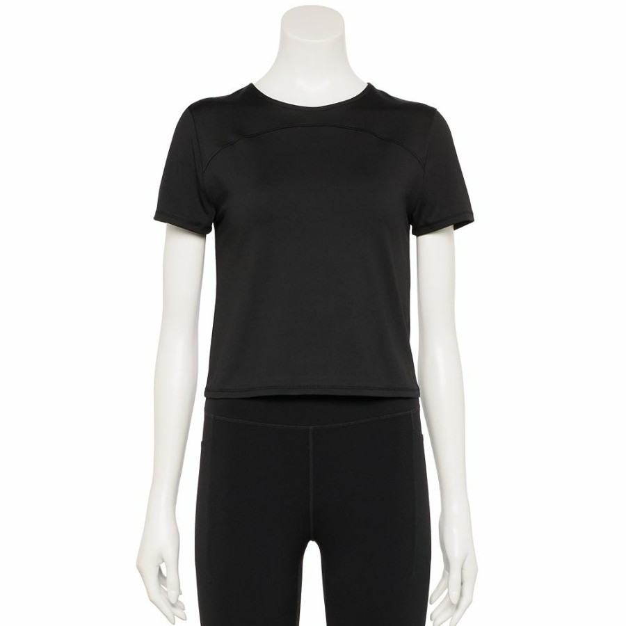 Clothing * | Women'S Tek Gear Running Short Sleeve Tee