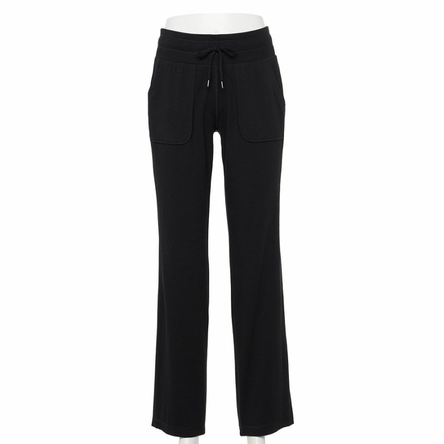 Clothing * | Women'S Tek Gear Essential Straight-Leg Pants