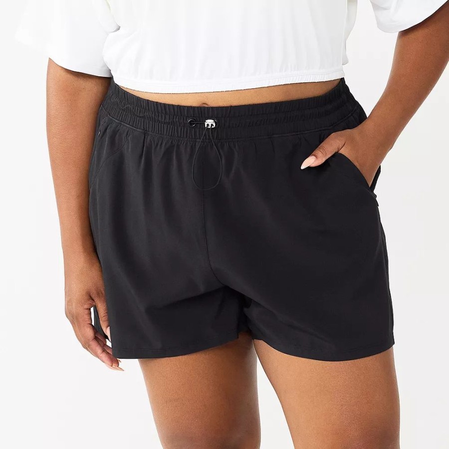 Clothing * | Plus Size Tek Gear Interrupter Running Shorts