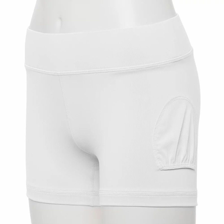 Clothing * | Women'S Tek Gear Ace Tennis Shorts Modern White