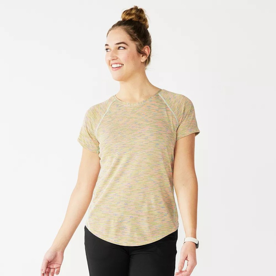 Clothing * | Women'S Tek Gear Performance Core Crewneck Tee