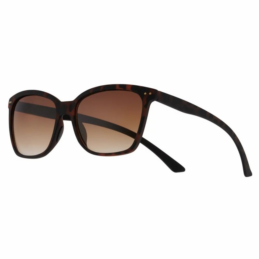 Accessories * | Women'S Tek Gear 55Mm Thin Square Modern Sunglasses