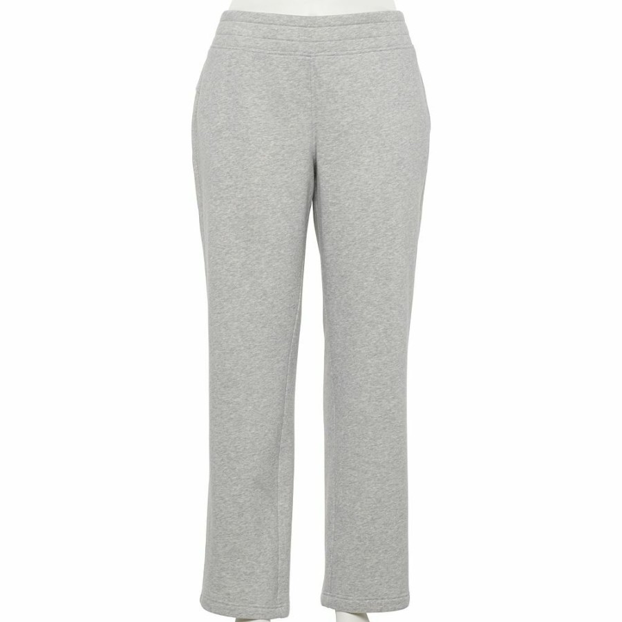 Clothing * | Plus Size Tek Gear Ultrasoft Midrise Fleece Pants