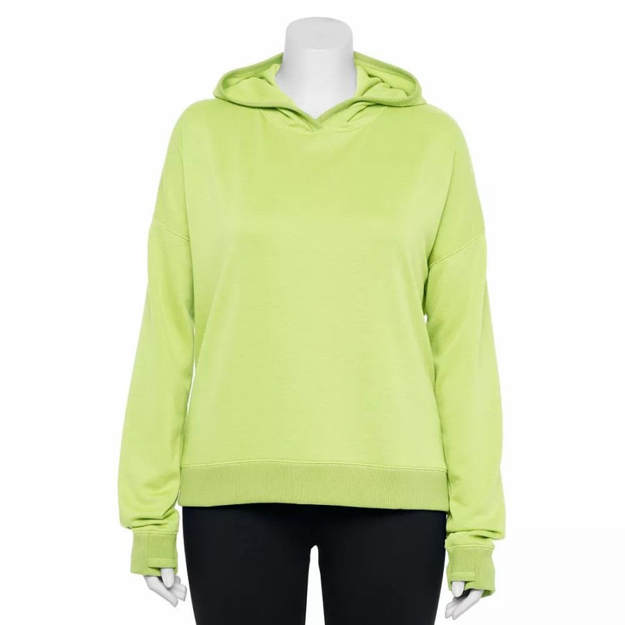 Clothing * | Plus Size Tek Gear Stretch Fleece Hoodie