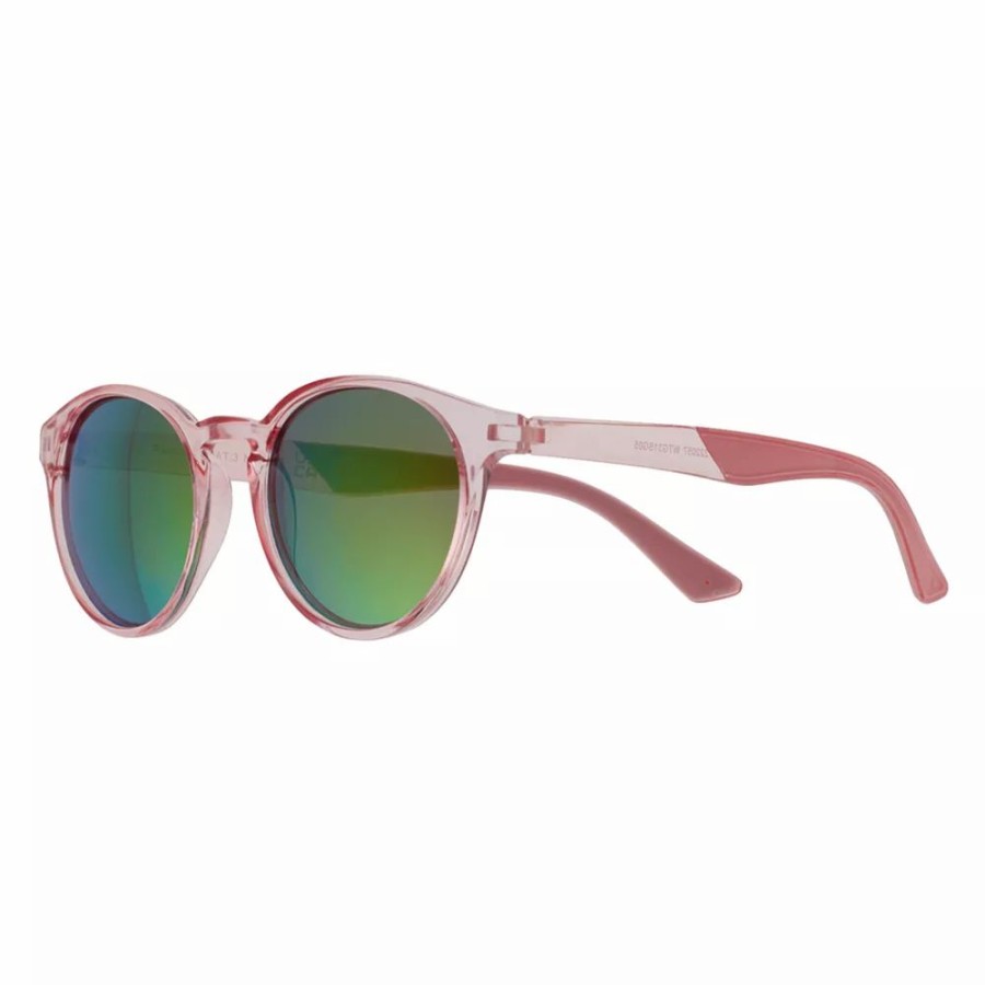 Accessories * | Women'S Tek Gear 50Mm Round Mirrored Sunglasses