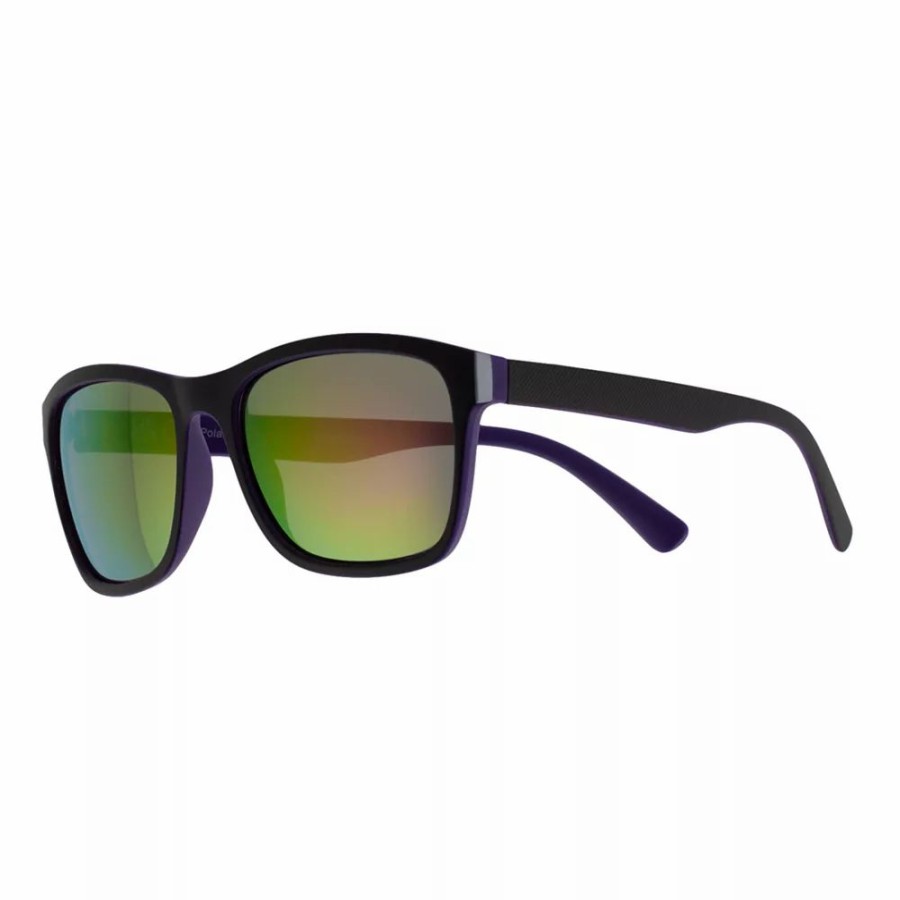 Accessories * | Women'S Tek Gear 54Mm Ladyway Rectangular Mirrored Sunglasses