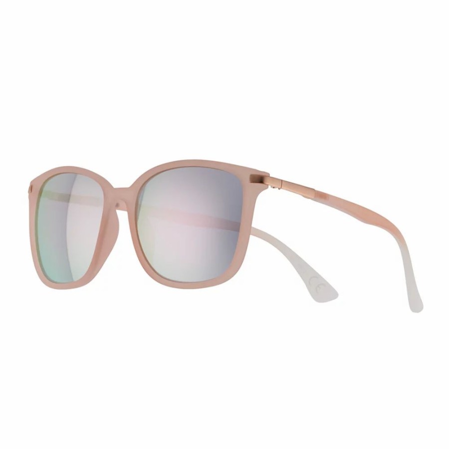 Accessories * | Women'S Tek Gear 56Mm Modern Square Frame Mirrored Sunglasses