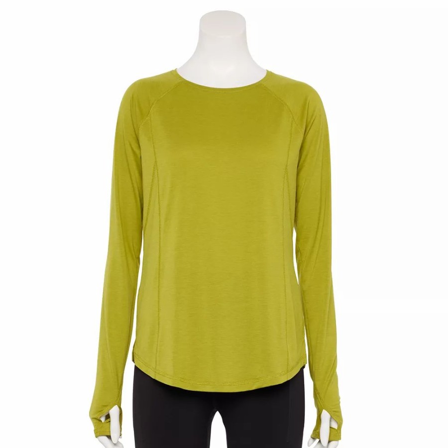 Clothing * | Women'S Tek Gear Soft Touch Long-Sleeve Tee