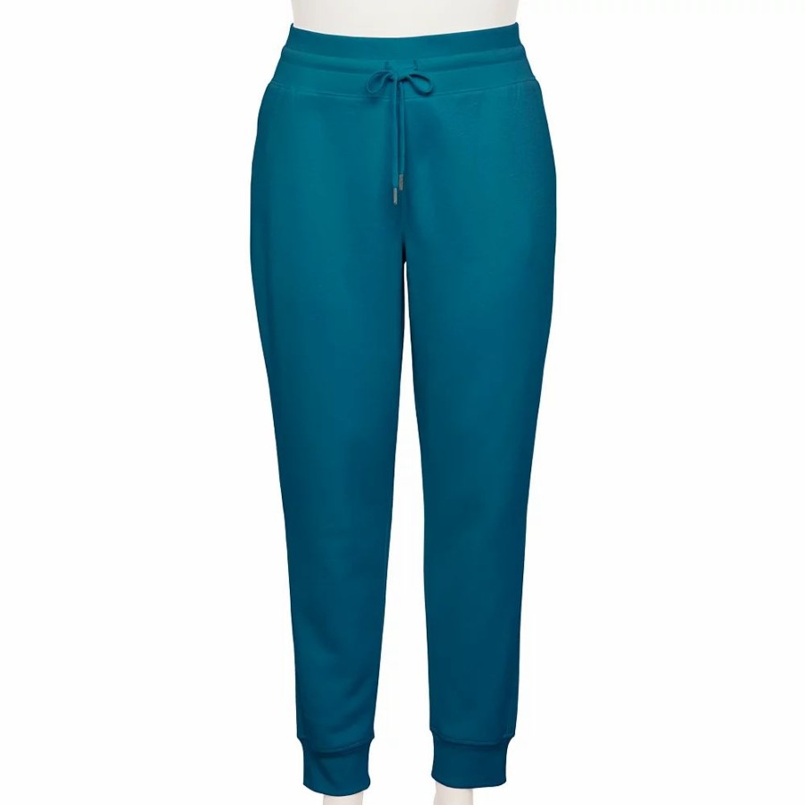 Clothing * | Plus Size Tek Gear Ultrasoft Fleece Jogger Pants