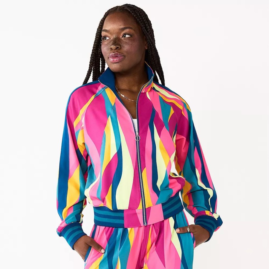 Clothing * | Women'S Tek Gear Woven Track Jacket