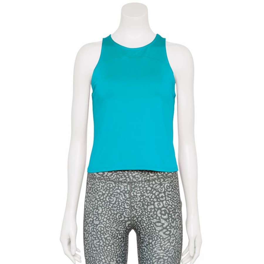 Clothing * | Women'S Tek Gear Crop Running Tank