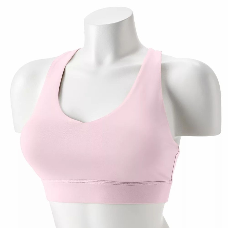 Clothing * | Tek Gear Core Medium-Impact V-Neck Sports Bra