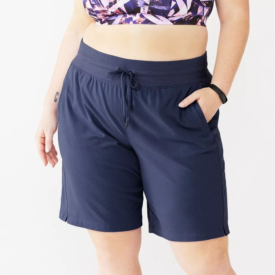 Clothing * | Plus Size Tek Gear Essential Bermuda Shorts