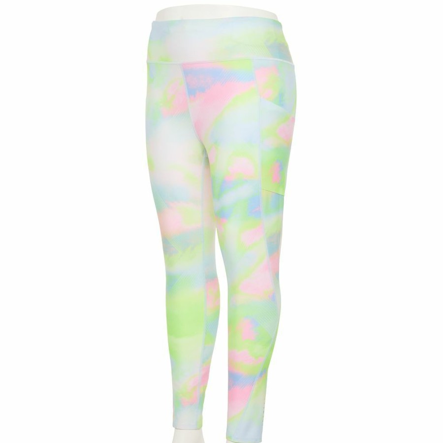 Clothing * | Plus Size Tek Gear Core High-Waisted Running Leggings