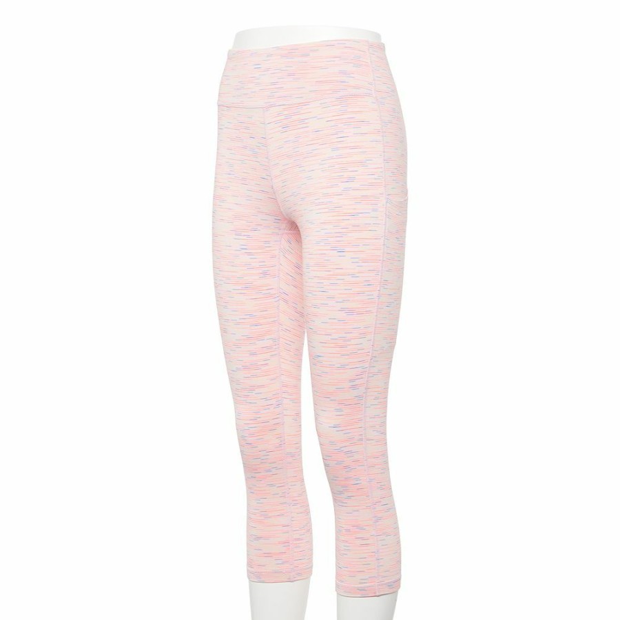 Clothing * | Petite Tek Gear Core High-Waisted Capri Leggings