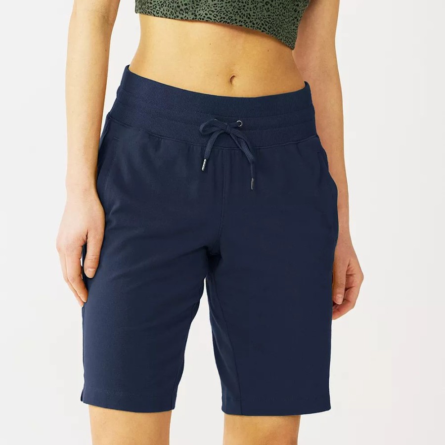 Clothing * | Petite Tek Gear Essential Bermuda Shorts