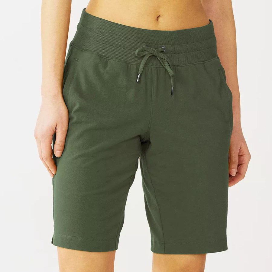 Clothing * | Petite Tek Gear Essential Bermuda Shorts