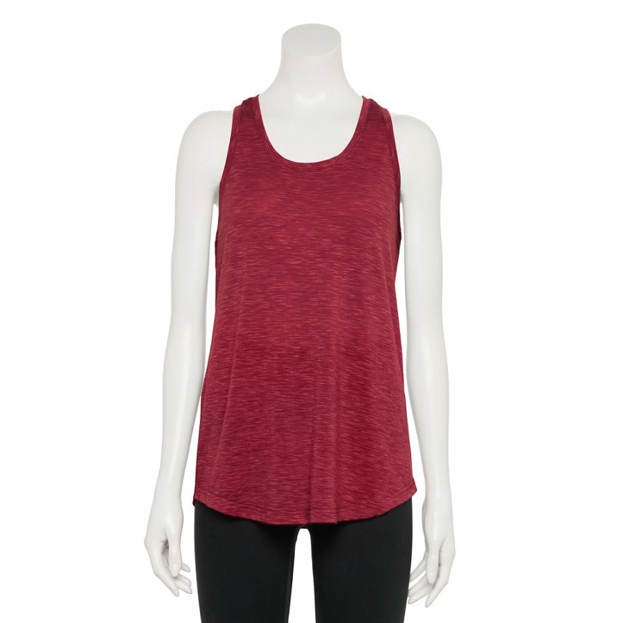 Clothing * | Women'S Tek Gear Racerback Tank