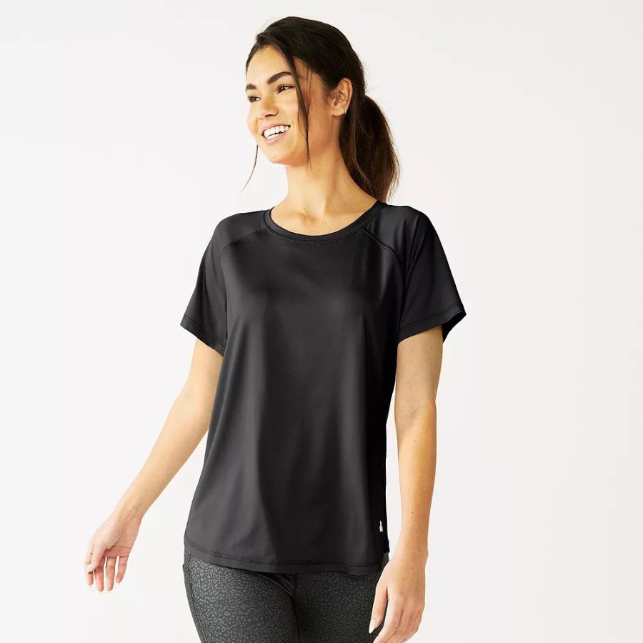 Clothing * | Women'S Tek Gear Core Crewneck Tee