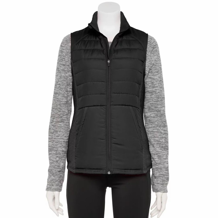 Clothing * | Women'S Tek Gear Mixed-Media Vest