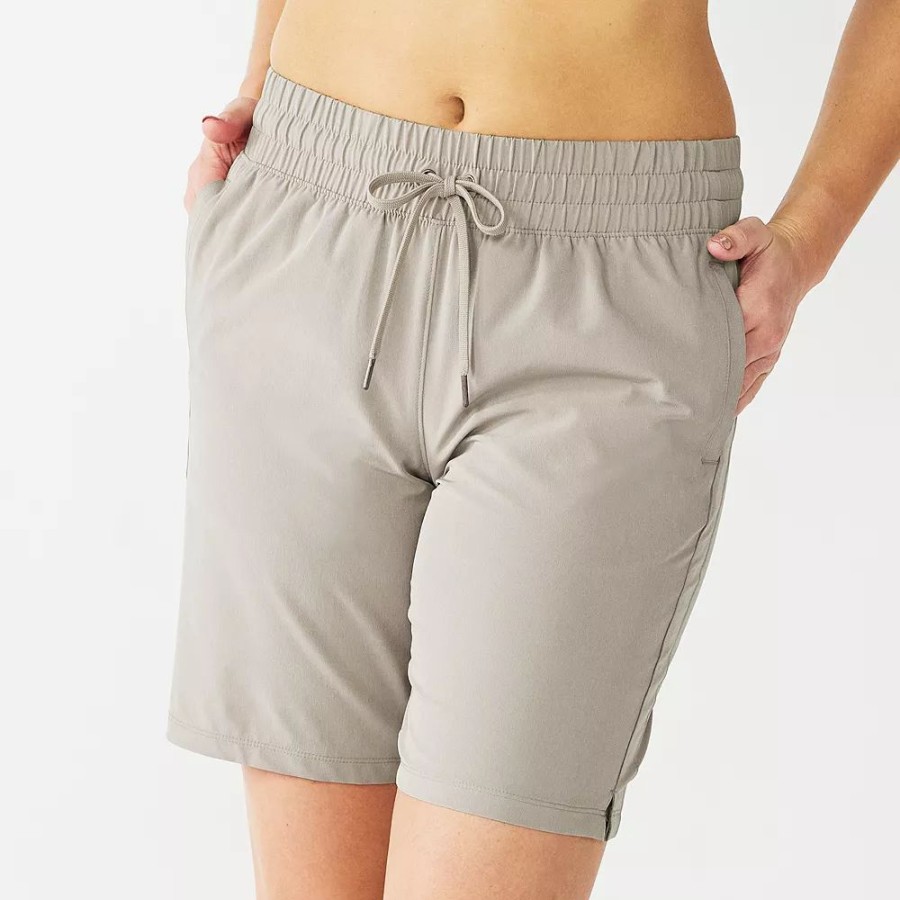 Clothing * | Women'S Tek Gear Woven Bermuda Shorts