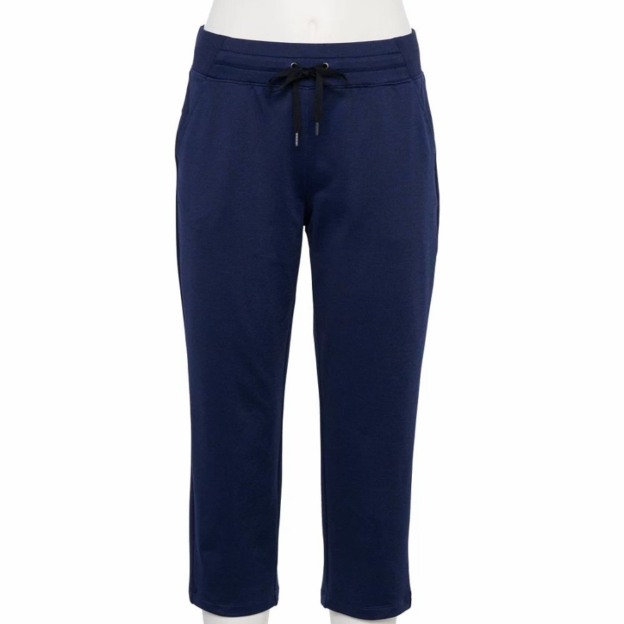 Clothing * | Women'S Tek Gear Weekend French Terry Capris