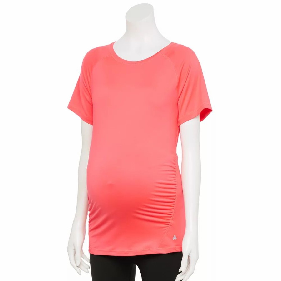 Clothing * | Maternity Tek Gear Workout Tee