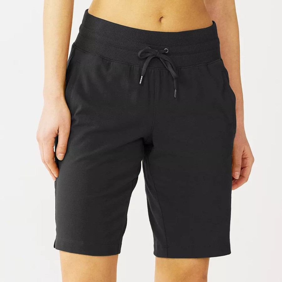 Clothing * | Women'S Tek Gear Essential Bermuda Shorts