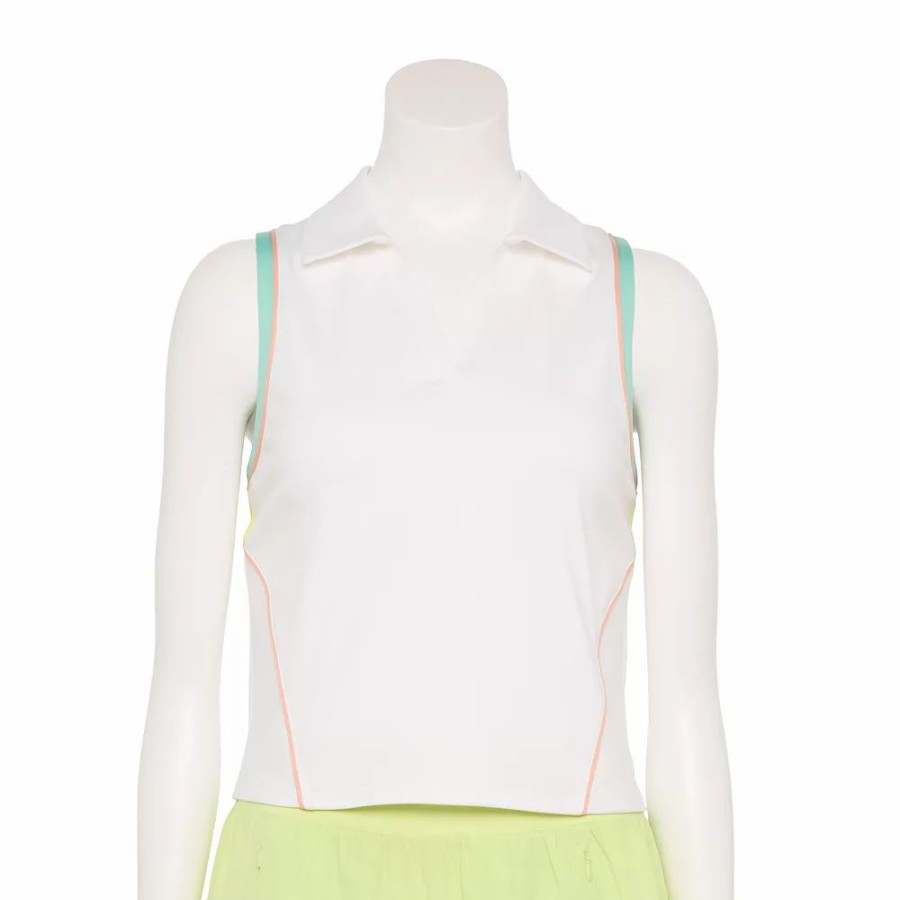 Clothing * | Women'S Tek Gear Perforated Tennis Tank