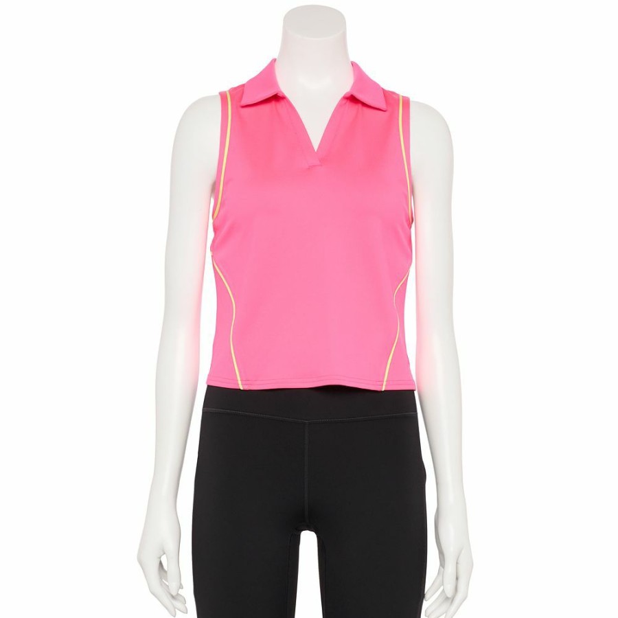 Clothing * | Women'S Tek Gear Perforated Tennis Tank