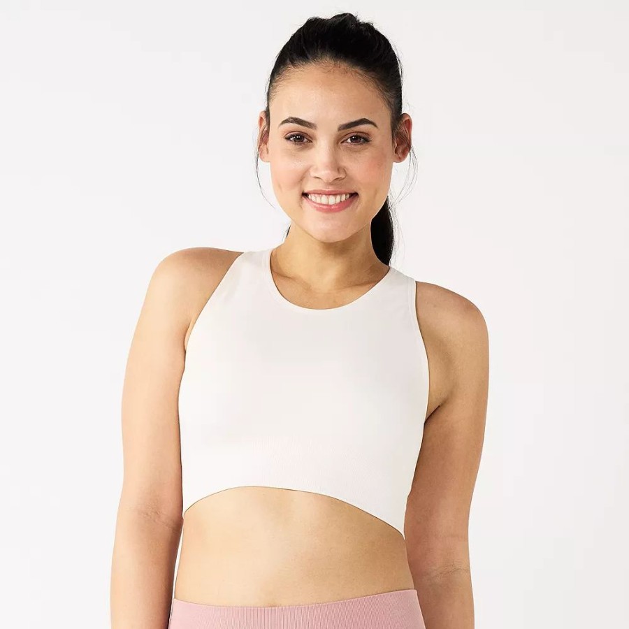 Clothing * | Tek Gear Seamless Longline Sports Bra