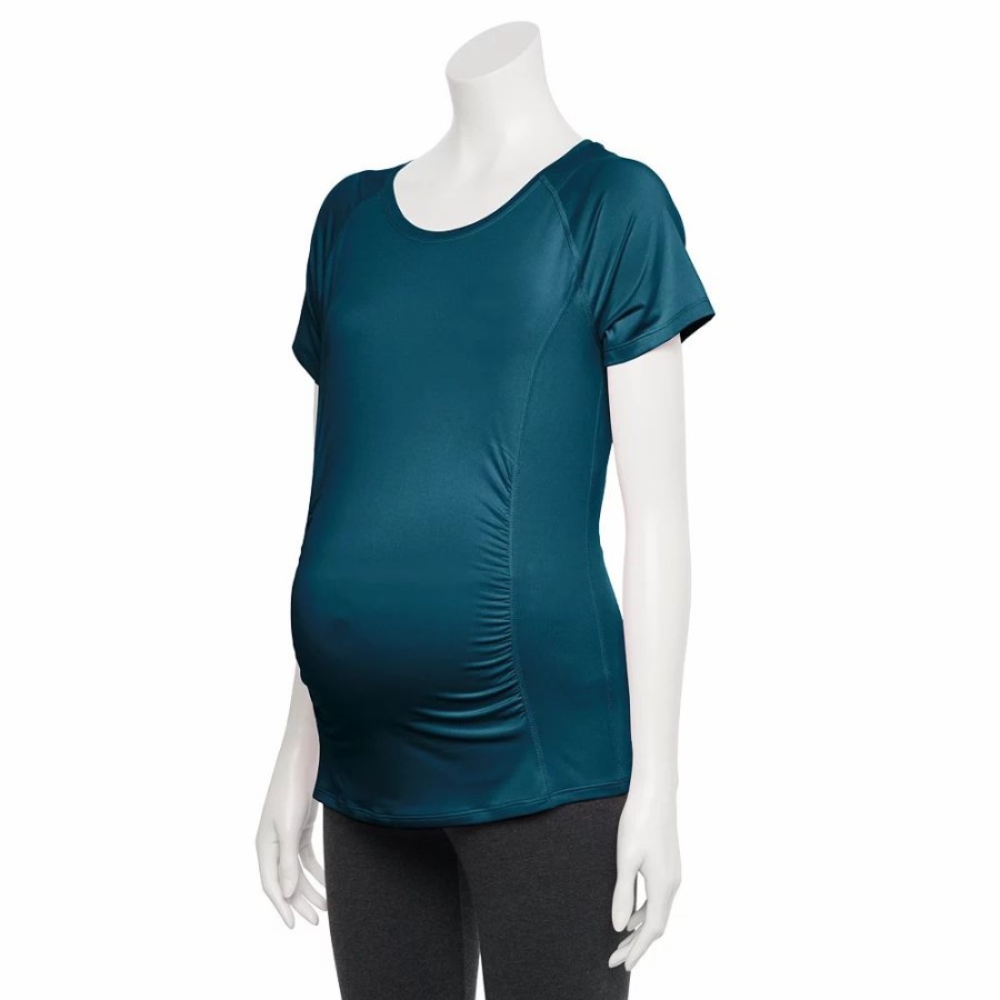 Clothing * | Maternity Tek Gear Workout Tee