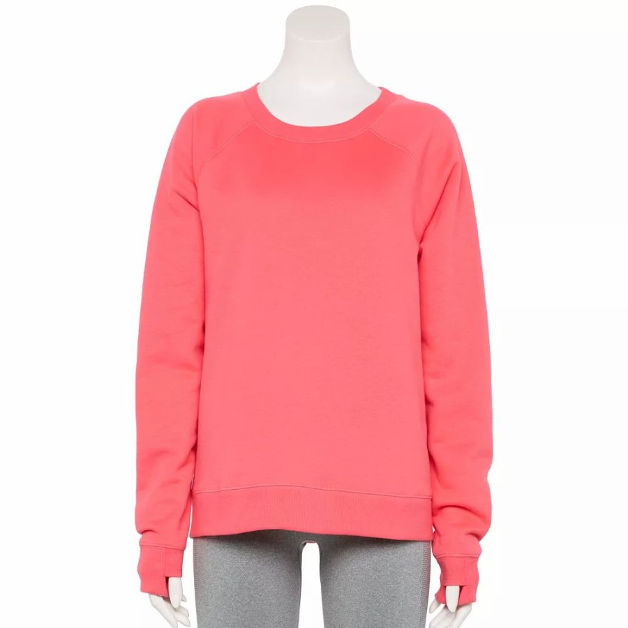 Clothing * | Women'S Tek Gear Ultrasoft Fleece Easy Sweatshirt