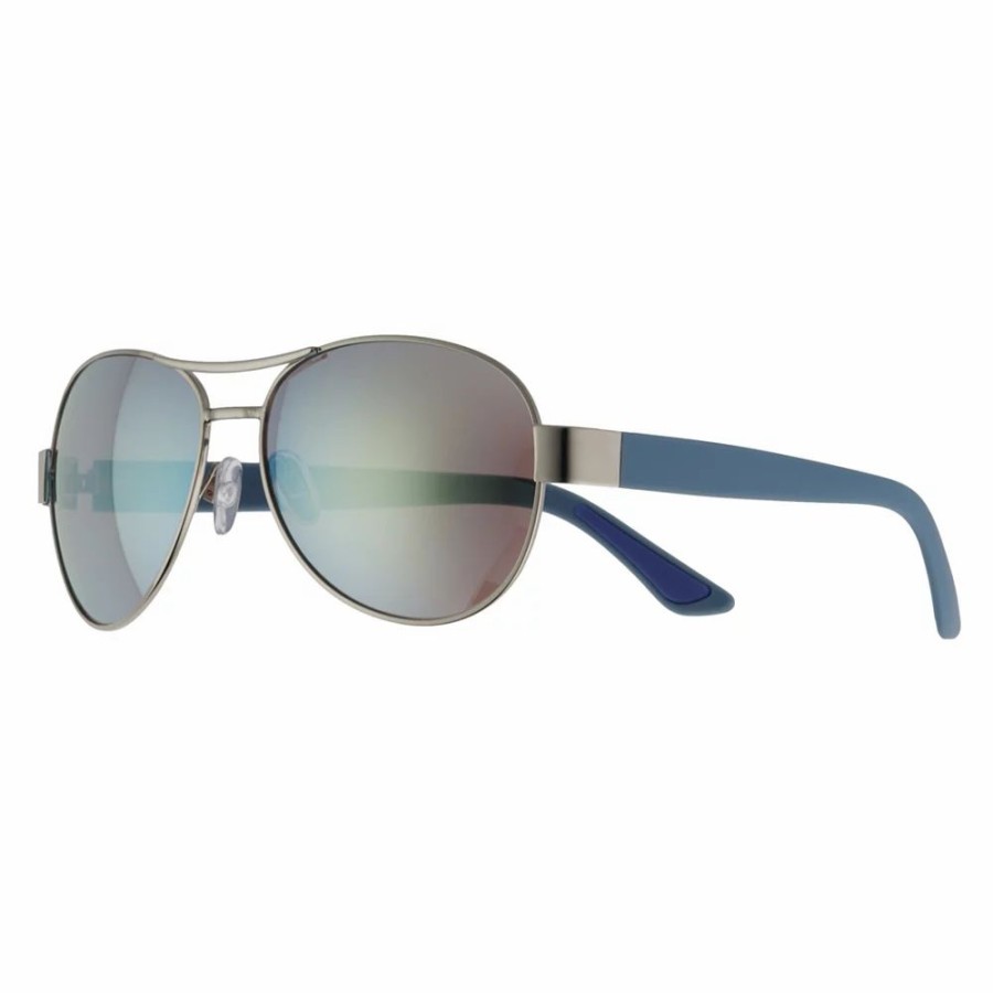 Accessories * | Women'S Tek Gear 58Mm Aviator Sunglasses With Rubberized Temples