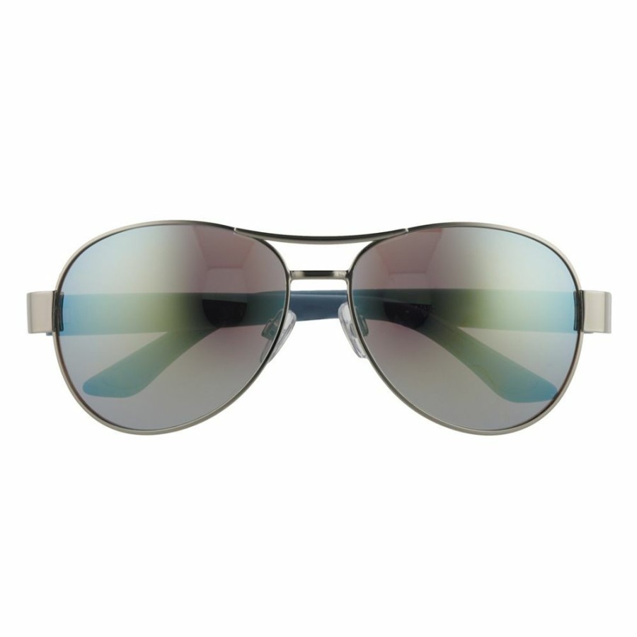 Accessories * | Women'S Tek Gear 58Mm Aviator Sunglasses With Rubberized Temples